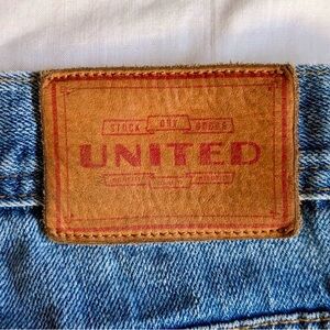 Men's United Stock Dry Goods Straight Fit Selvedge (Distressed)Denim.